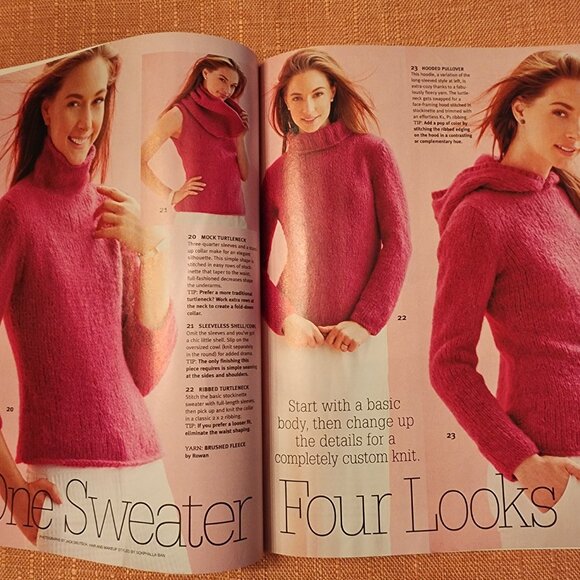 KNIT SIMPLE MAGAZINES-3-WINTER 2013, 2014, 2016 - Picture 2 of 10